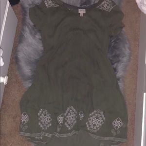 Green Dress from Target